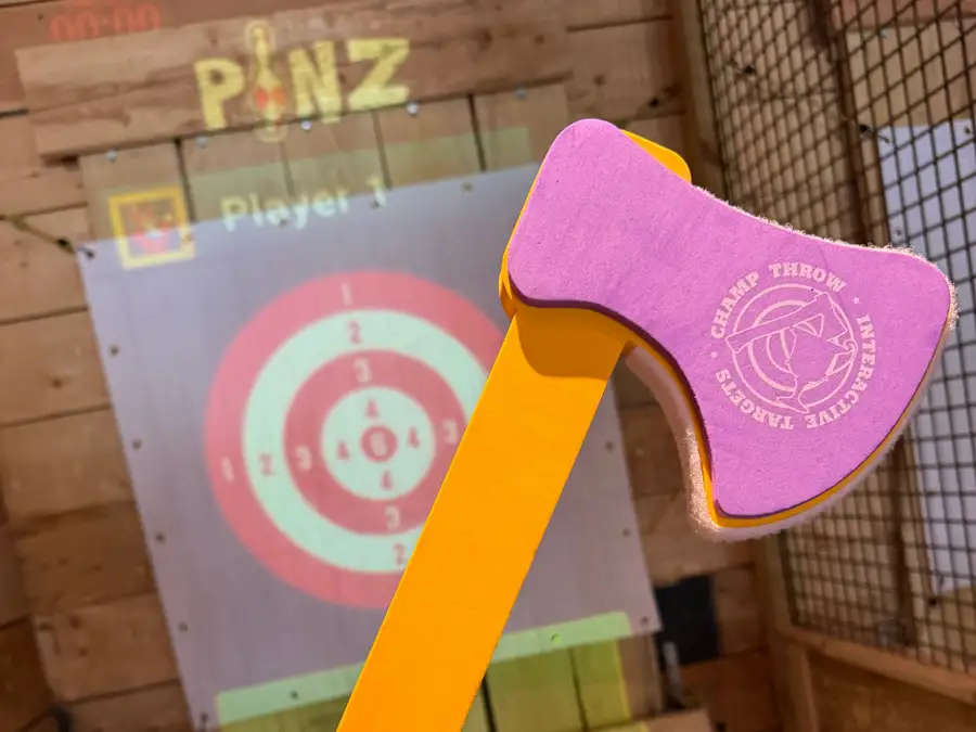 Velcro Toss Axe
